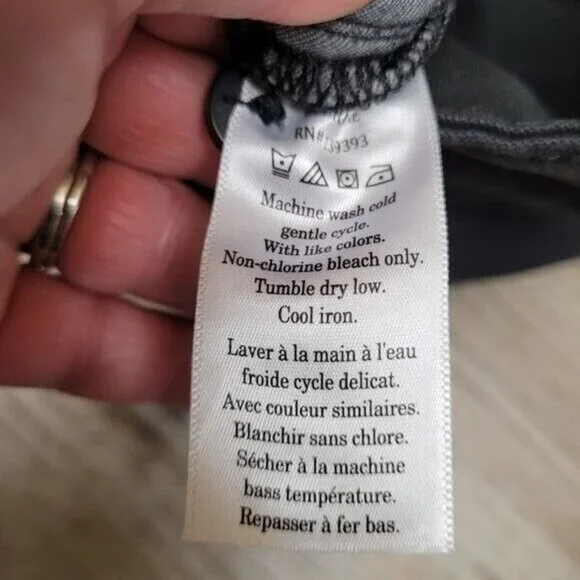 NEW Everlane The Organic Straight-Leg Pant High Rise in Black Size 6 Womens - Picture 10 of 11